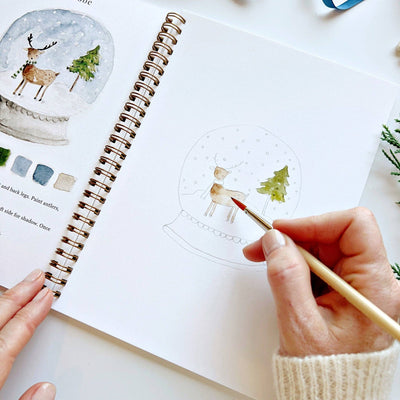 Watercolor Workbook - Winter - Gift & Gather