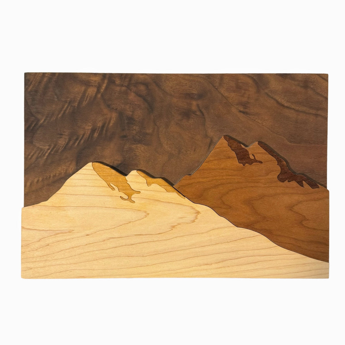 Wooden Wall Art - Mountains - Gift & Gather