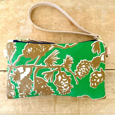 Wristlet - Pine Cone Tree Ellie - Gift & Gather