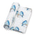 Bluebird Of Happiness Baby Swaddle Blanket - Gift & Gather