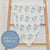 Bluebird Of Happiness Baby Swaddle Blanket - Gift & Gather