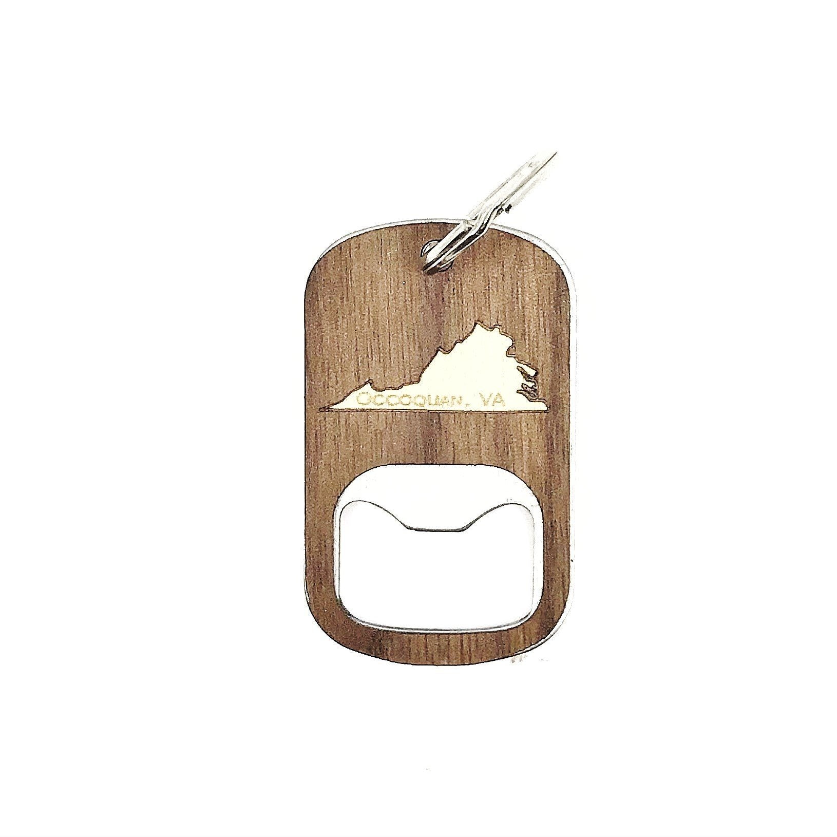 Bottle Opener Keychain - Occoquan, VA - Gift & Gather