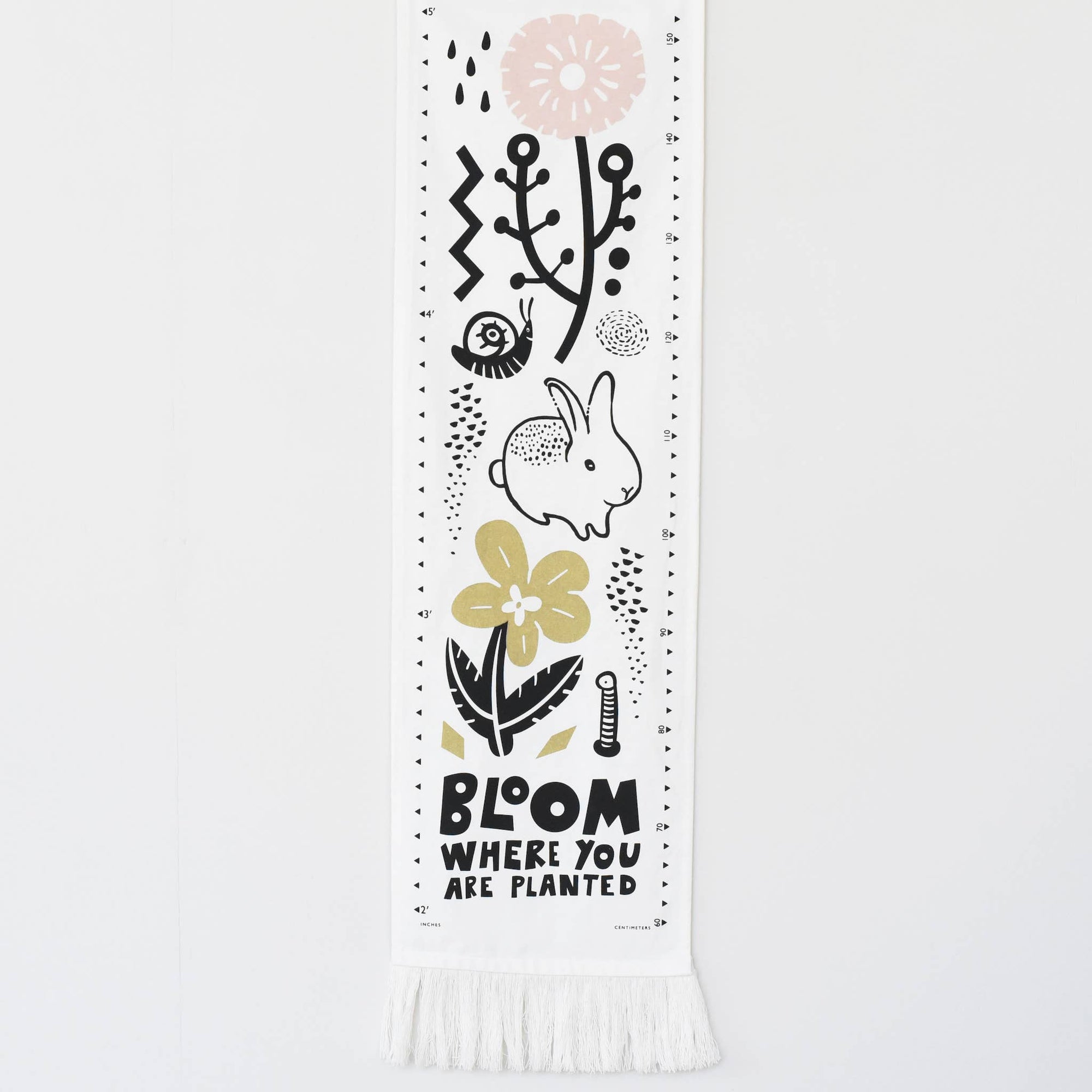 Canvas Growth Chart - Bloom - Gift & Gather