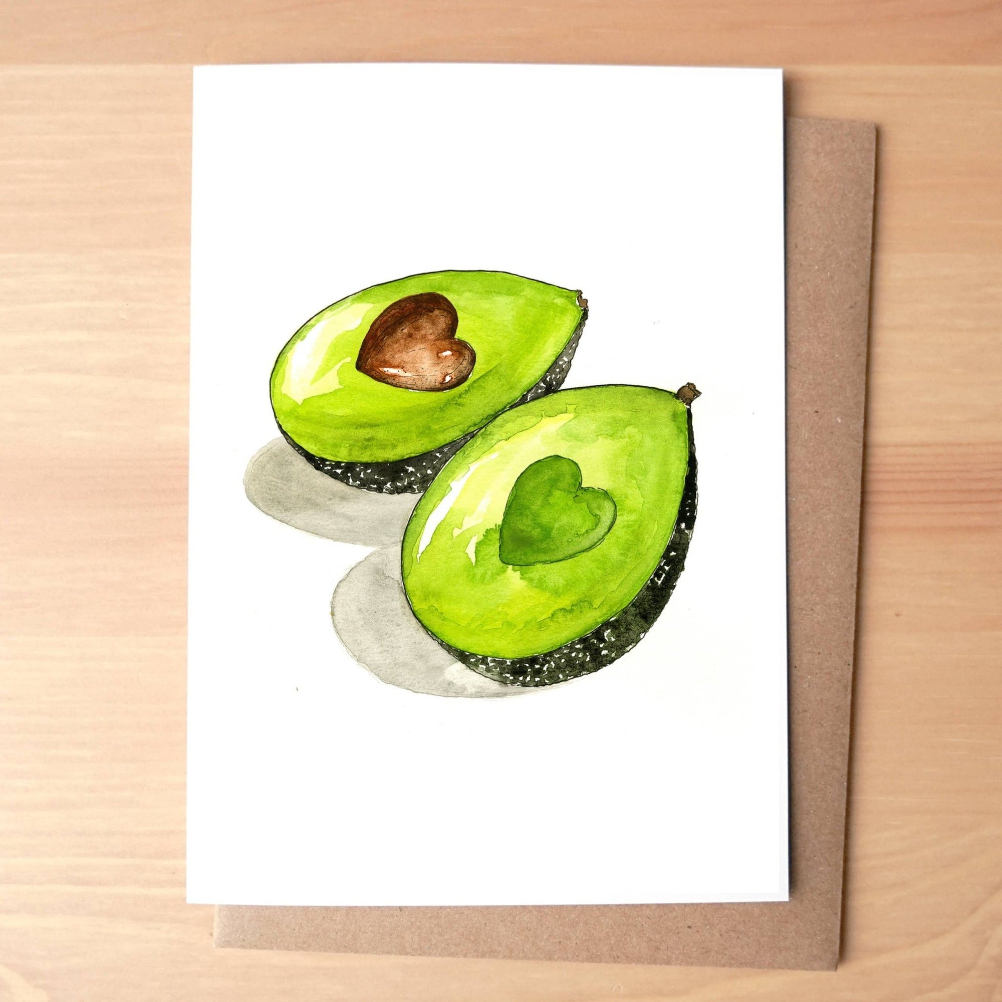 Card - Avocado Heart - Gift & Gather