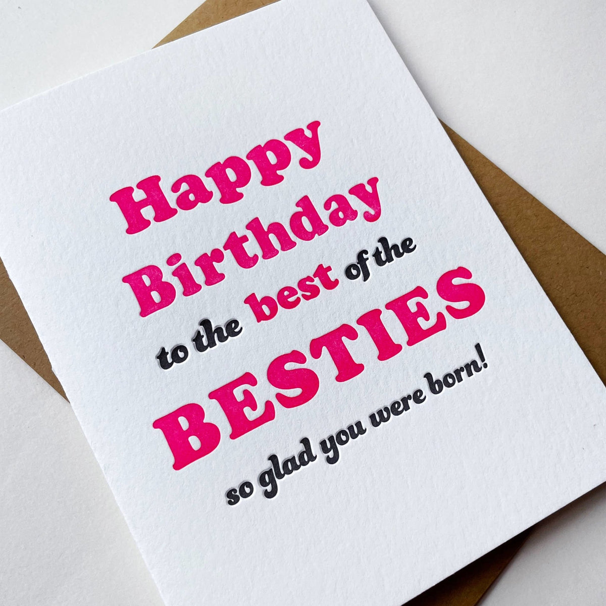 Card - Bestie Birthday - Gift & Gather