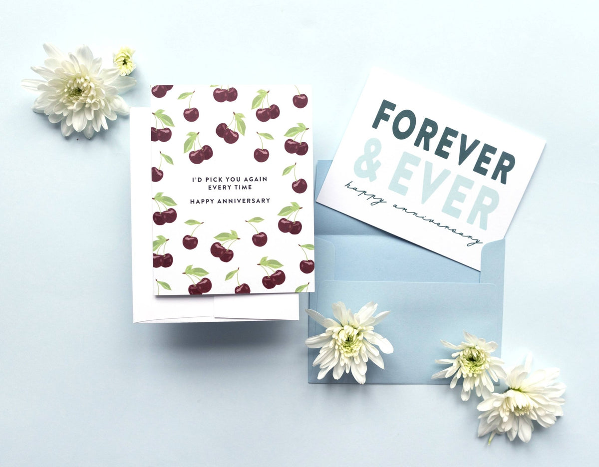 Card - Forever & Ever, Happy Anniversary - Gift & Gather