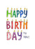 Card - Happy Birthday to You - Gift & Gather