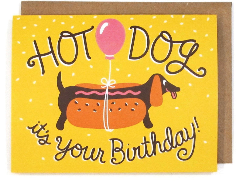 Card - Hot Dog Birthday - Gift & Gather