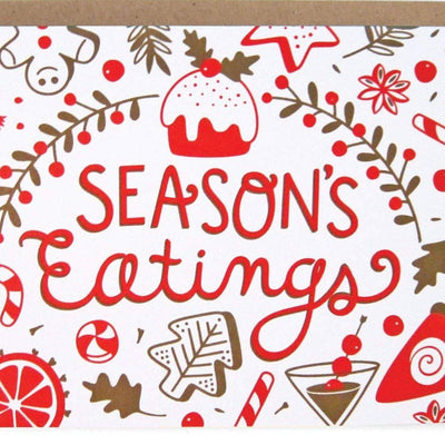 Card - Season's Eatings - Gift & Gather