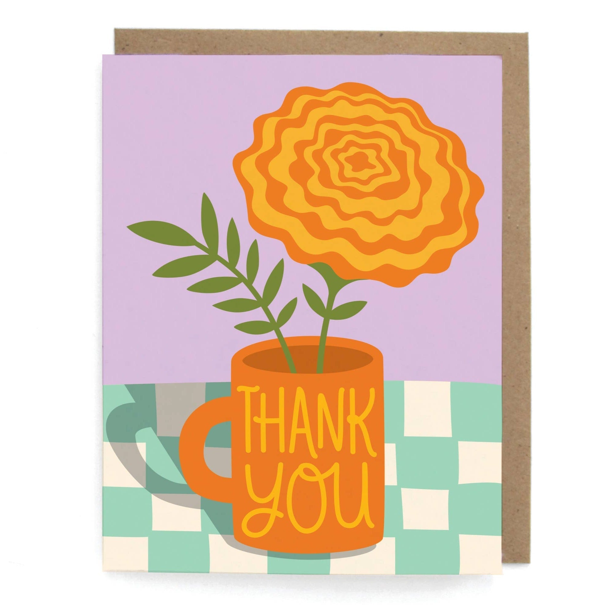 Card - Thank You Marigold - Gift & Gather