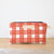 Card Wallet/Wristlet - Plaid - Burnt Orange - Gift & Gather