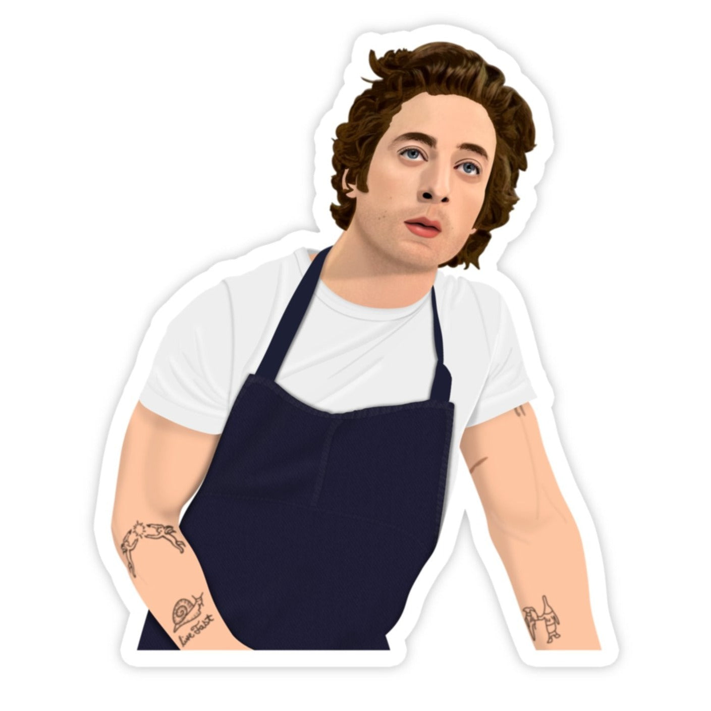 Carmy - The Bear Jeremy Allen White Sticker - Gift & Gather