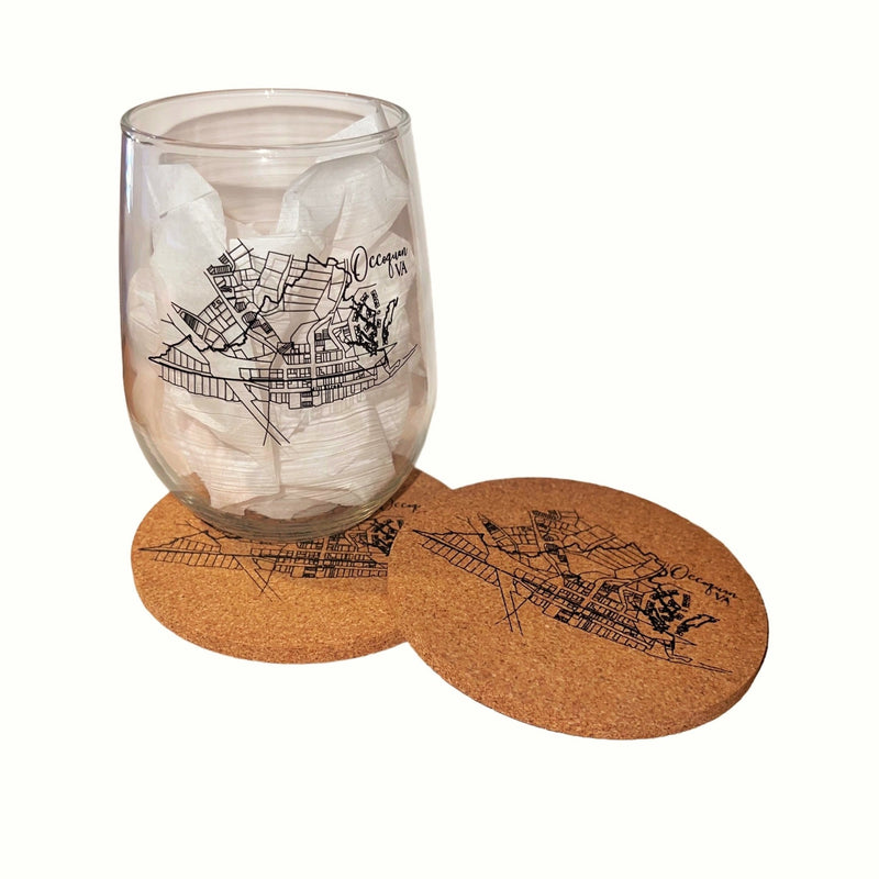 Cork Coaster - Occoquan, VA - Gift & Gather