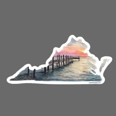 Decal Sticker - Chincoteague, Virginia - Gift & Gather