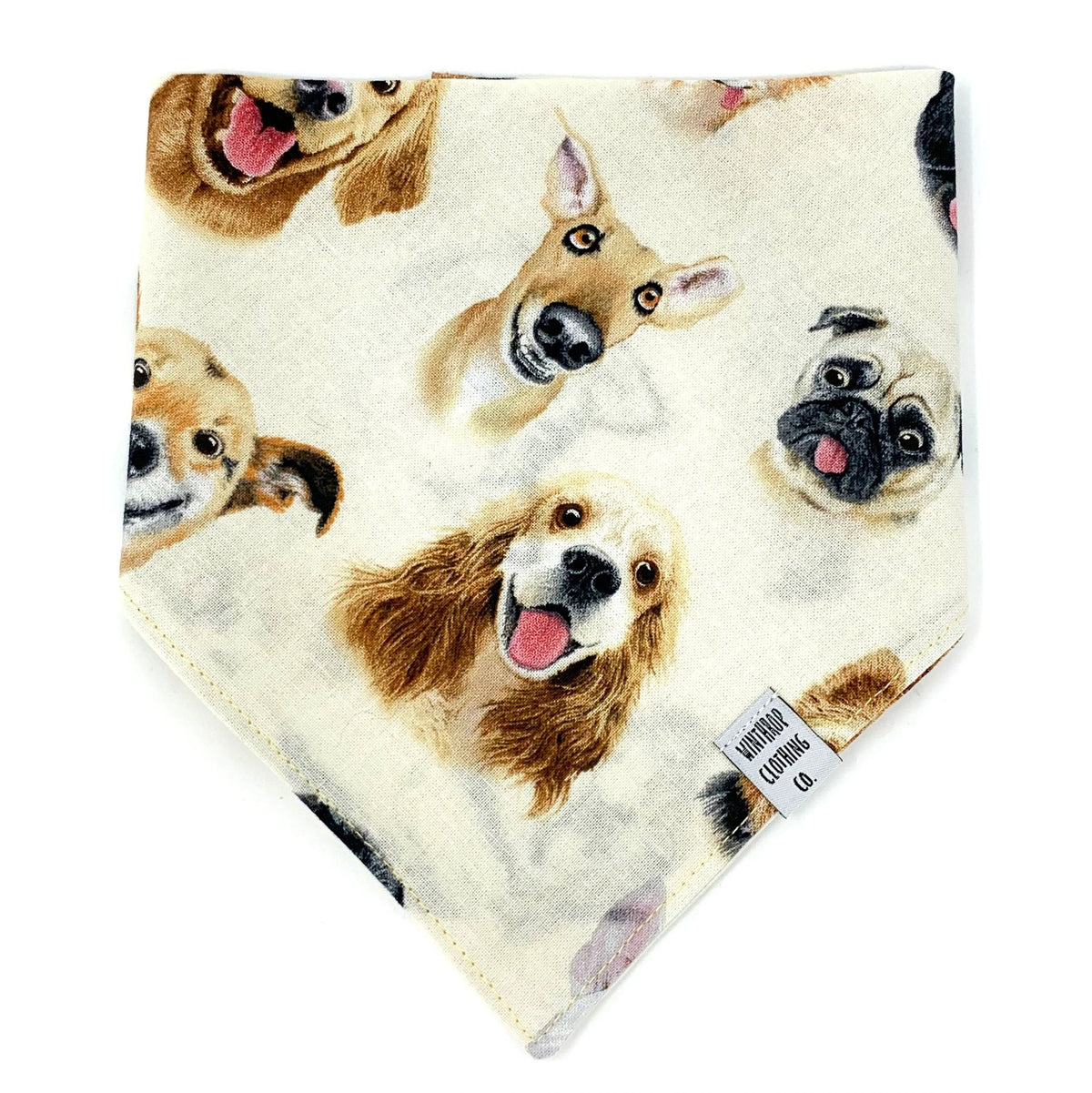 Dog Bandana - Dog Faces - Gift & Gather