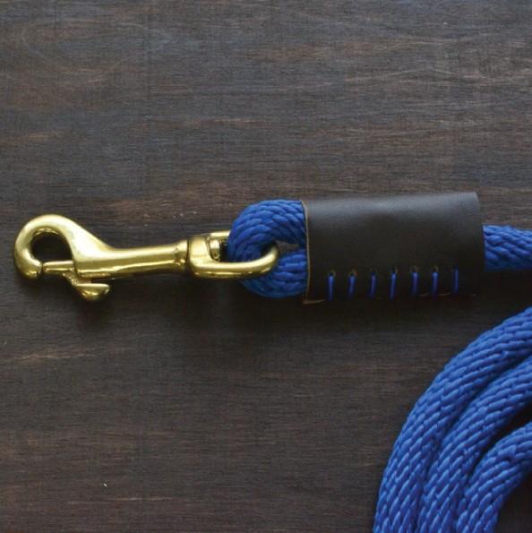 Dog Leash - Blue Rope - Gift & Gather