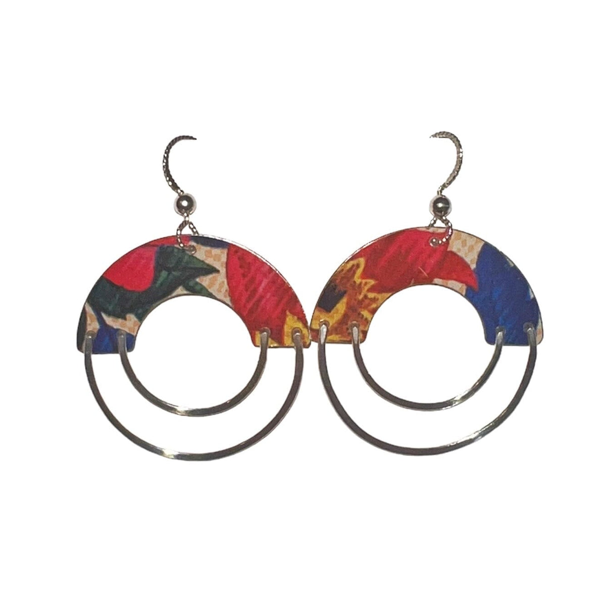 Earrings - Double Circle - Gift & Gather