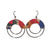 Earrings - Double Circle - Gift & Gather