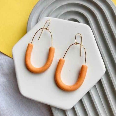 Earrings - Modern Hoops - 14k Gold Filled - Gift & Gather