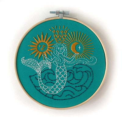 Embroidery Kit - Mermaid - Gift & Gather