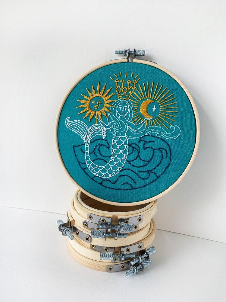 Embroidery Kit - Mermaid - Gift & Gather