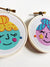 Embroidery Kit - Mini - Bun Girls - Gift & Gather