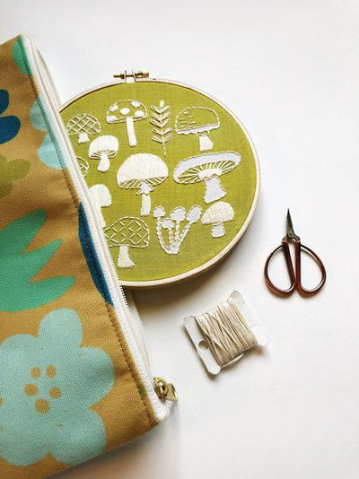 Embroidery Kit - Mushrooms - Gift & Gather