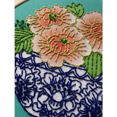 Embroidery Kit - Peony - Gift & Gather