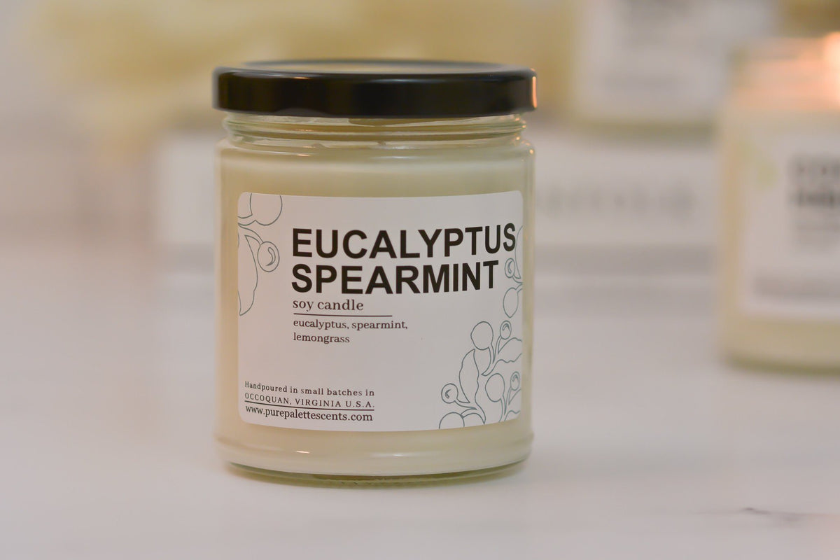 Eucalyptus Spearmint Soy Candle - Gift & Gather