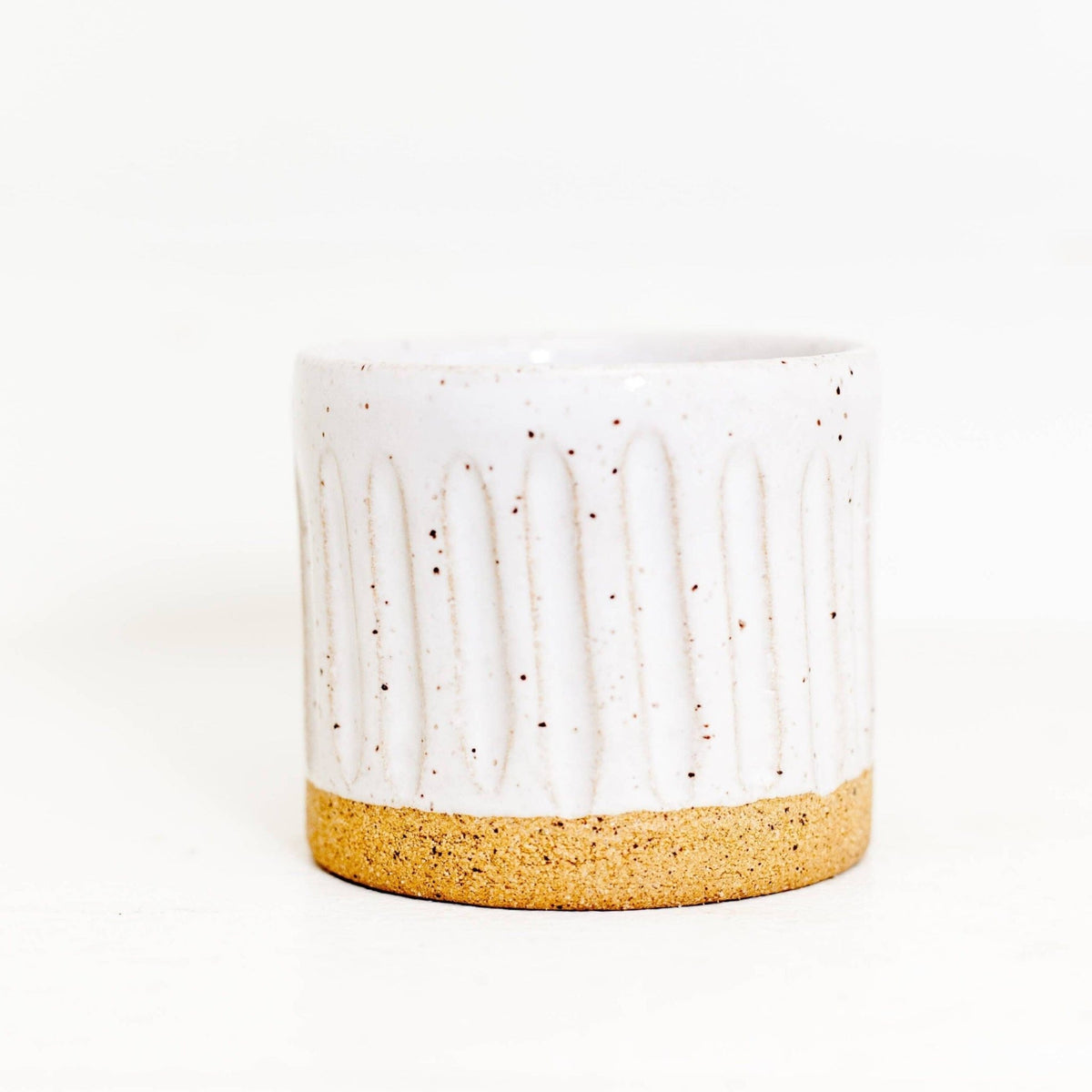 Fluted Clay Espresso Mug - Gift & Gather