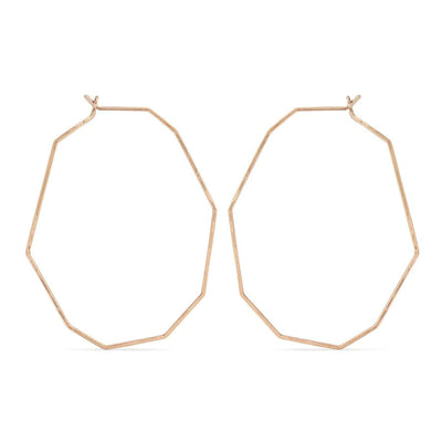 Gemma Hoops Earrings - Precious Metal Earrings - Gift & Gather