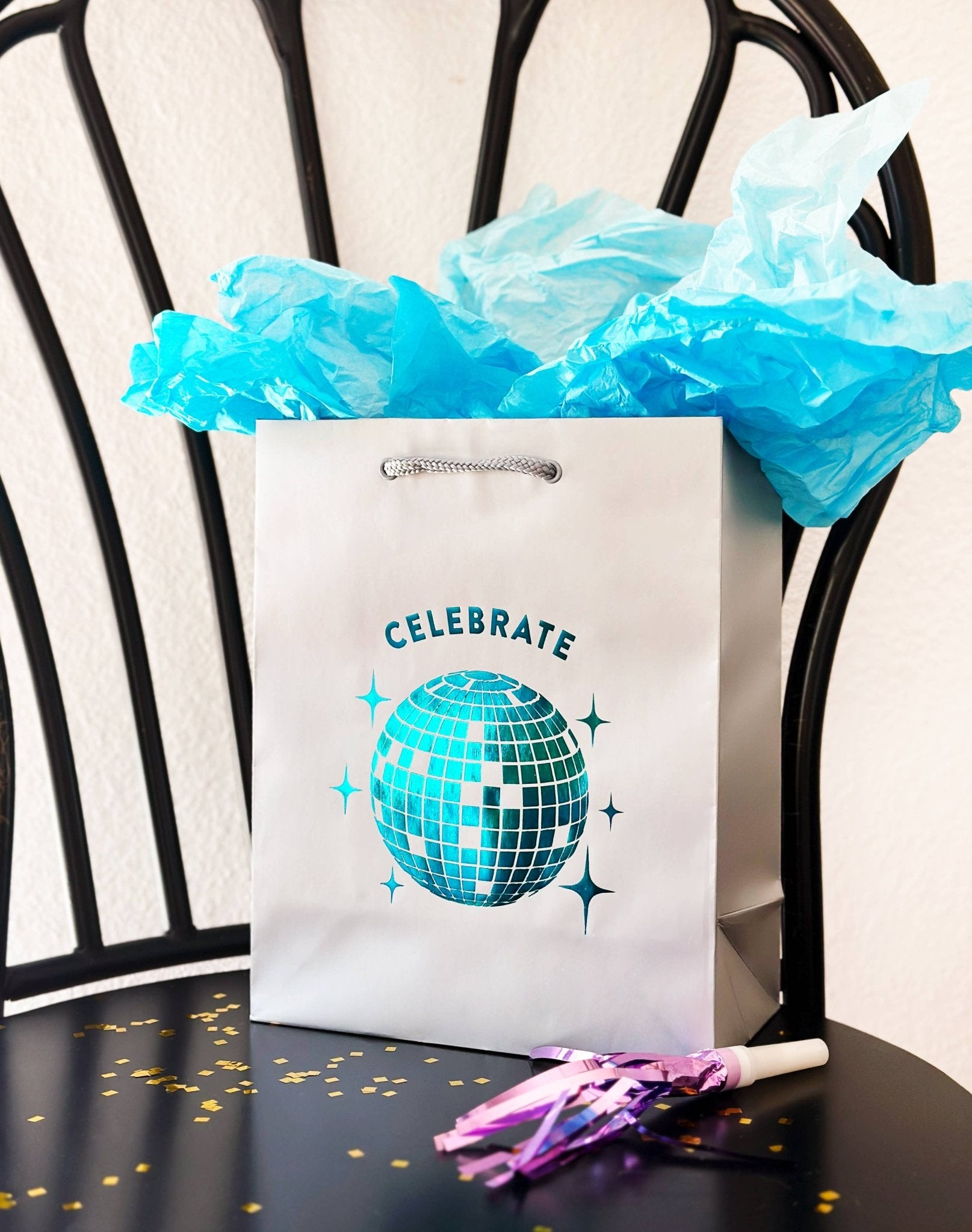 Gift Bag - Celebrate - Disco Ball - Gift & Gather