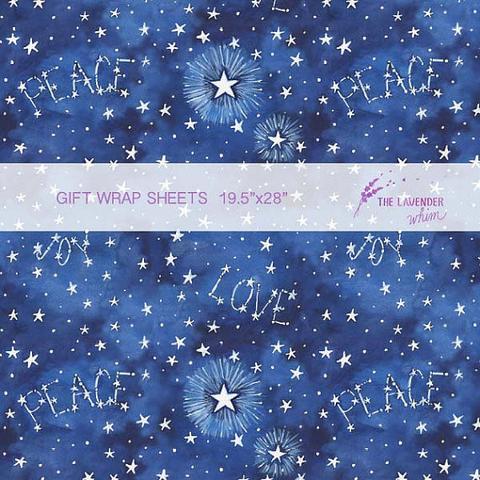 Gift Wrap - Peace, Love, Joy - Gift & Gather