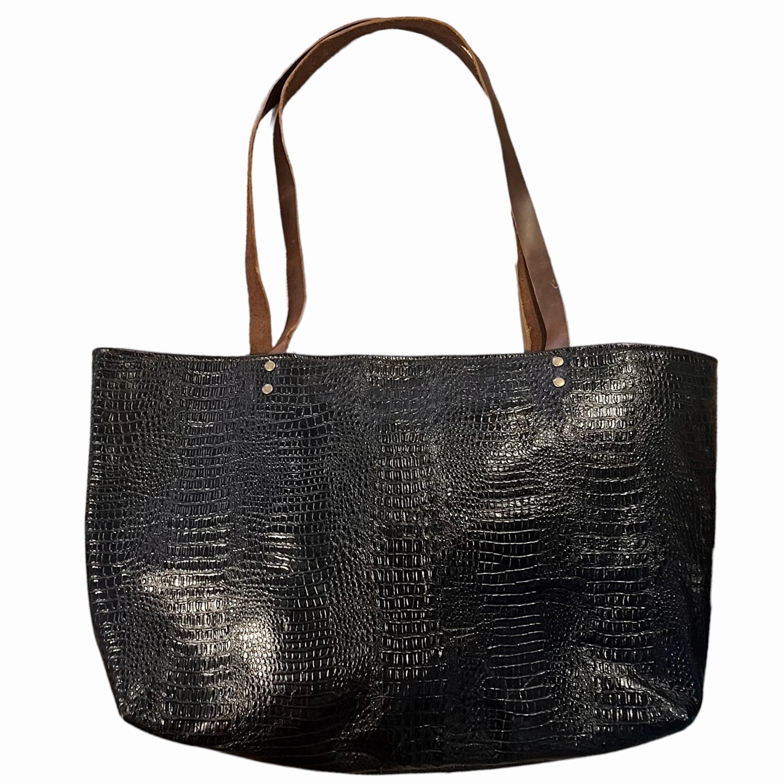 Go Tote - Large - Black Snake - Gift & Gather