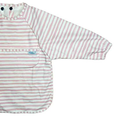 Grayson Long Sleeve Bib - Brush Stripes - Gift & Gather