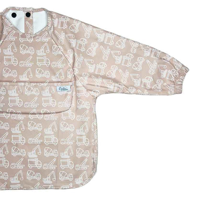 Grayson Long Sleeve Bib - Construction - Gift & Gather