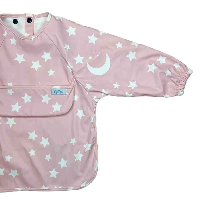 Grayson Long Sleeve Bib - Starry Night - Gift & Gather