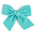 Hair Bow - Aqua - Gift & Gather