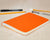 Handmade Notebook - Large Mixed Paper - Orange - Gift & Gather