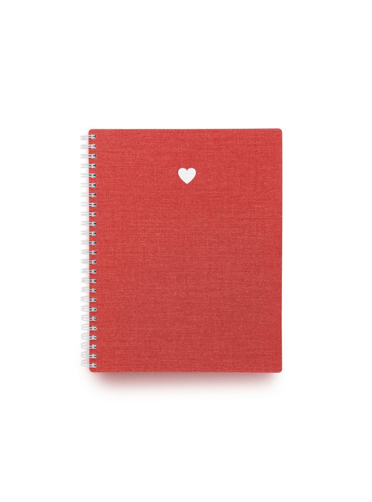 Heart Workbook in Strawberry Red - Gift & Gather