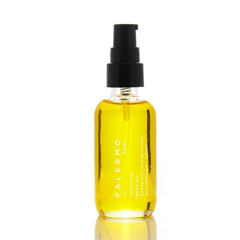 Hydrating Body Oil - Geranium + Ylang Ylang - Gift & Gather