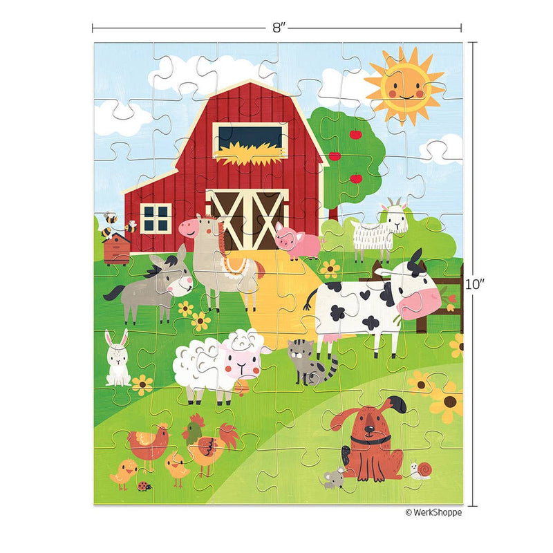 Jigsaw Puzzle - 48 Piece - Farm Life - Gift & Gather