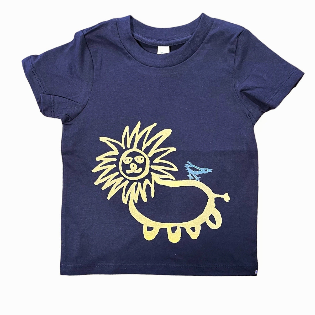 Kids Tee - Lion - Dark Blue - Gift & Gather