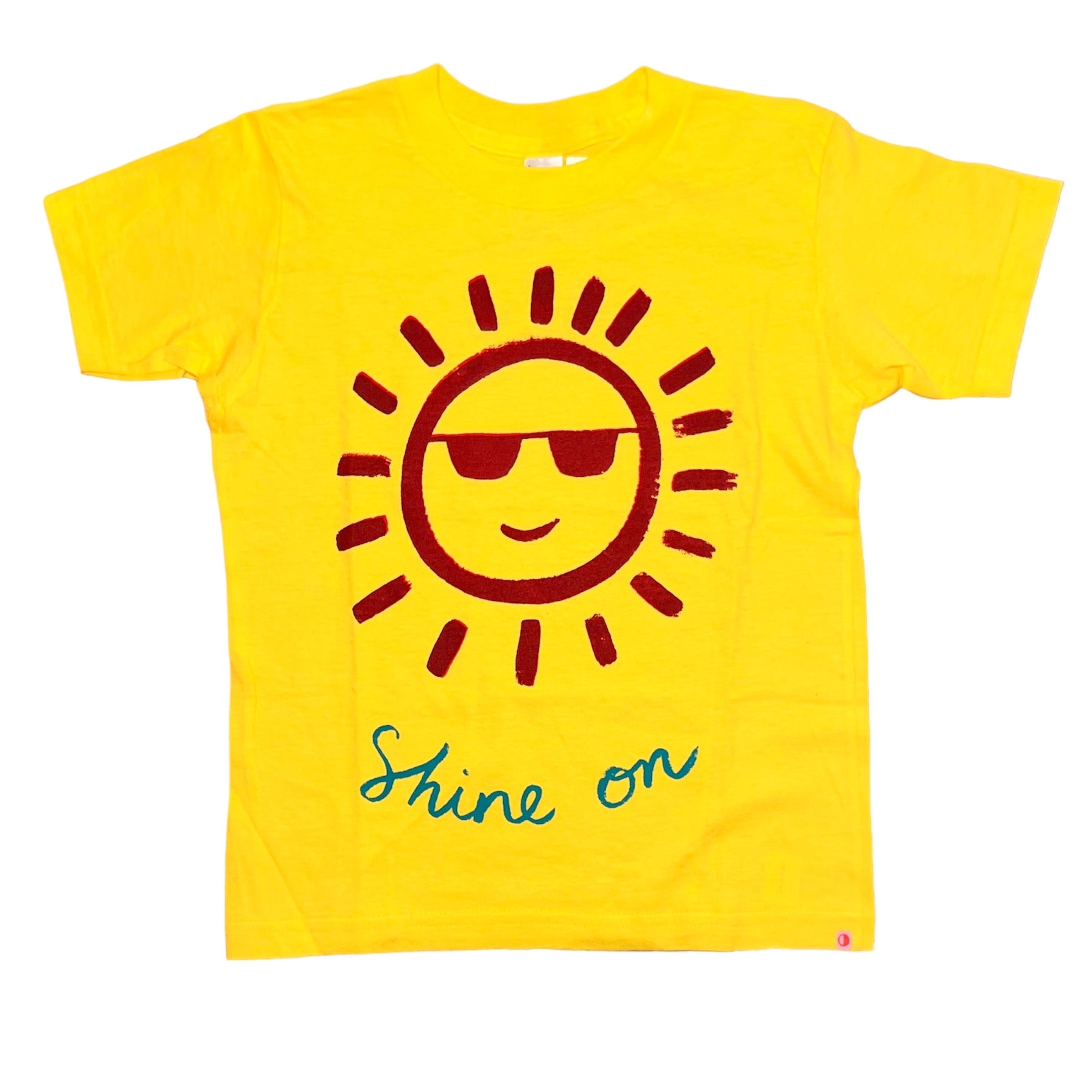 Kids Tee - Shine On - Yellow - Gift & Gather