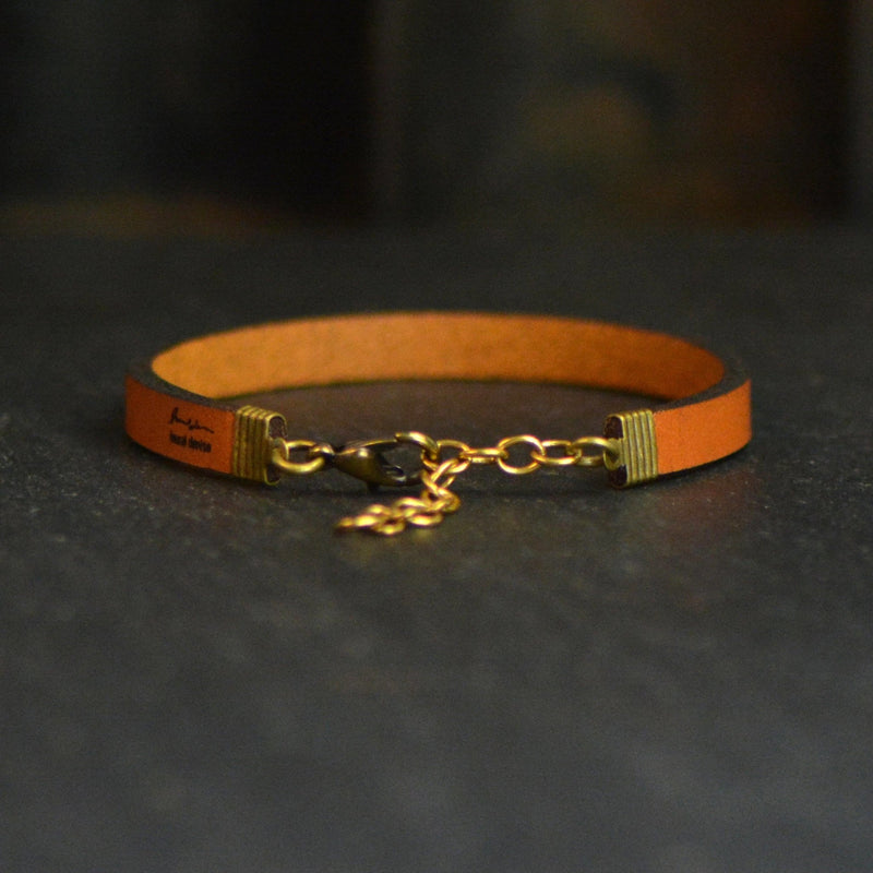 Leather Empowerment Bracelet - Always My Mother - Gift & Gather