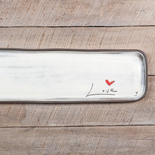 Long Rectangle Tray - Love - Gift & Gather