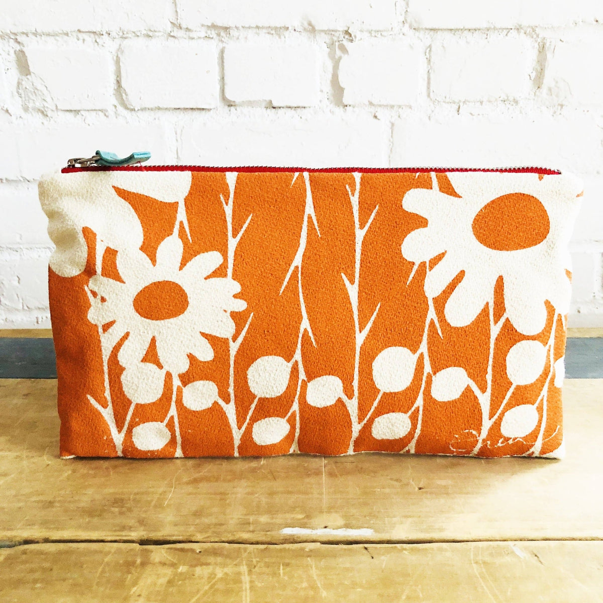 Makeup Bag - Daisy Thorn - Mango - Gift & Gather