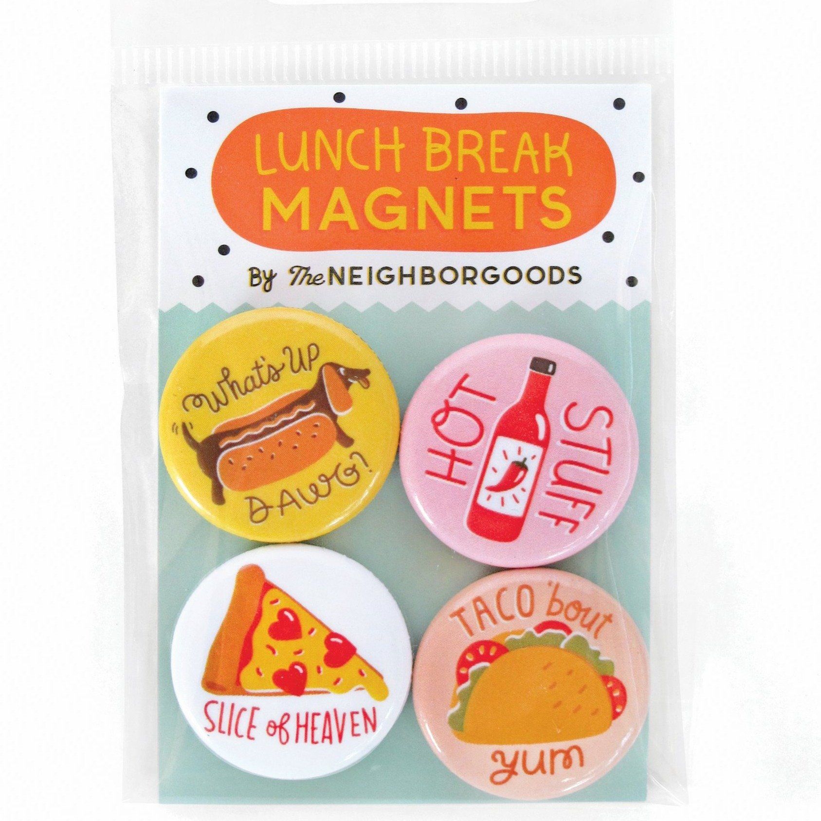 Mini Magnet Set - Lunch Break - Gift & Gather