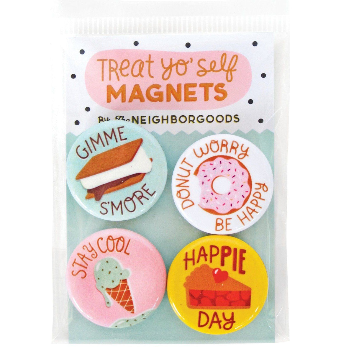 Mini Magnet Set - Treat Yo Self - Gift & Gather