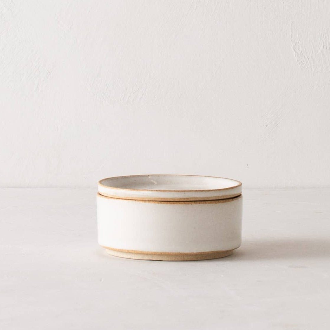 Minimal Salt Cellar - Stoneware - Gift & Gather